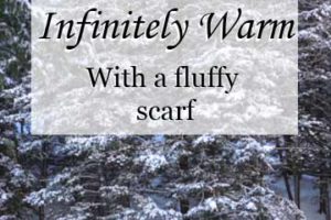 Infinitely Warm Fluffy Clusters Infinity Scarf