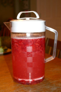 Homemade Rasberry Lemonade