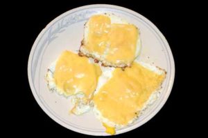 Smoked Gouda Fried Eggs a twist on breakfast