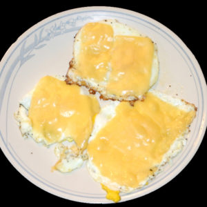 Smoked Gouda Fried Eggs