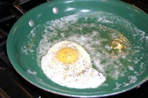 Smoked Gouda Fried Eggs a twist on breakfast