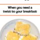 Smoked Gouda Fried Eggs-A Twist on Breakfast