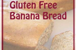 Flavorful Gluten Free Banana Bread-perfect for over-ripe bananas!