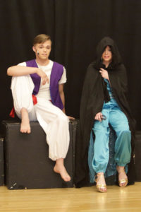 Homeschool Play- Dress Rehearsal- Aladdin Jr. comparing lives