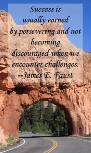 Persevering Meme quote from James E Faust
