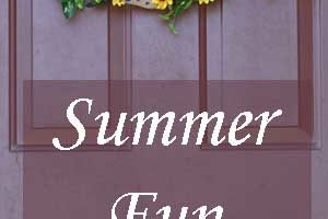 Summer Fun and Sunflower Wreath