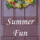 Summer Fun and Sunflower Wreath