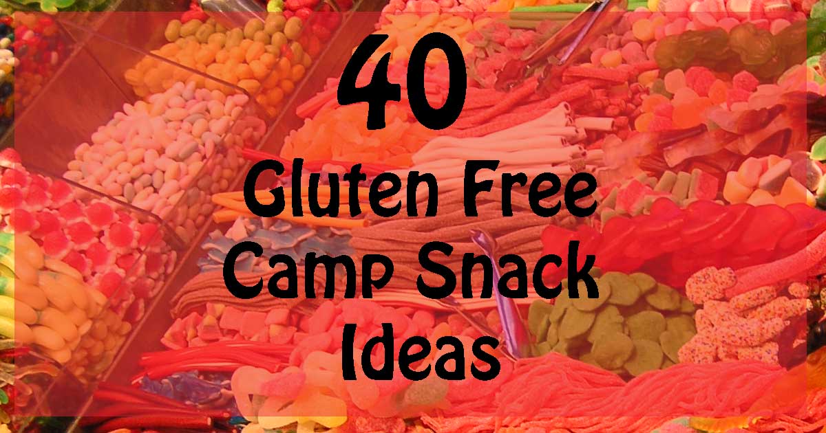 40 Gluten Free Camp Snacks Every camper needs a snack! * Shannon's Grotto