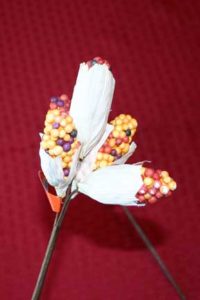 How to make a fall garland- indian corn