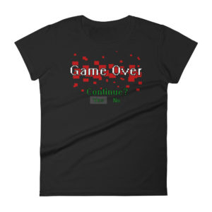 Game Over- continue?- Yes, No- Kaylee Ray Designs