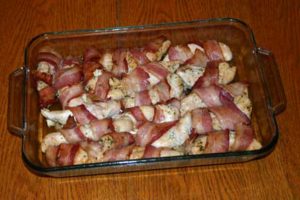 Bacon Wrapped Mustard Chicken-Gluten Free