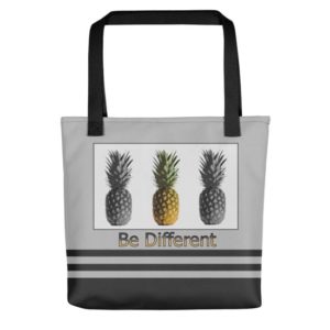 Pineapple "Be Different" handbag kayleeray.com