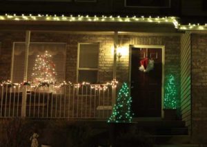 Tomato Cage Light Christmas Trees