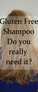 Gluten Free Shampoo- is it needed?