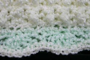 Ray of Sunshine- Crochet baby blanket- border