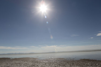 Antelope Island- Utah- Down to the water
