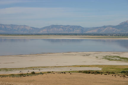 Antelope Island- Utah- Down to the water