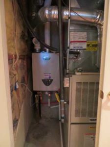 Water heaters, Tankless and Basement Woes- why we decided to go with a tankless water heater