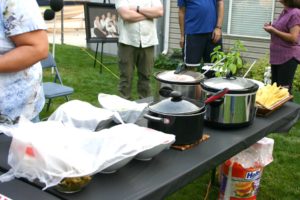 50th celebration- taco bar