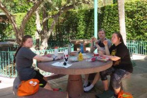 Survival Guide to Disneyland with Celiac and Crohn's Disease- picnic area