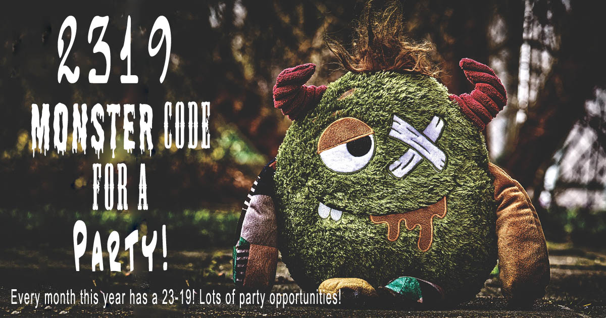 2319 Monster Code For A Party! * Shannon's Grotto