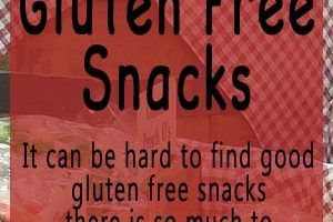 5+ Favorite Gluten Free Snacks
