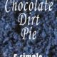 Chocolate Dirt Pie- Gluten Free