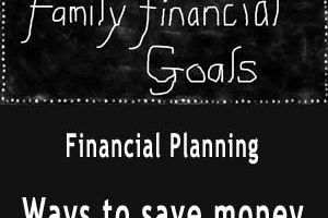Family Financial Goals-Treasure Sandwiches and working towards a common goal