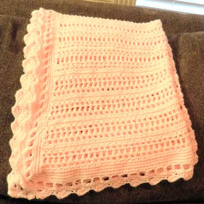 Pretty 'n' Pink Peek-A-Boo- free crochet pattern