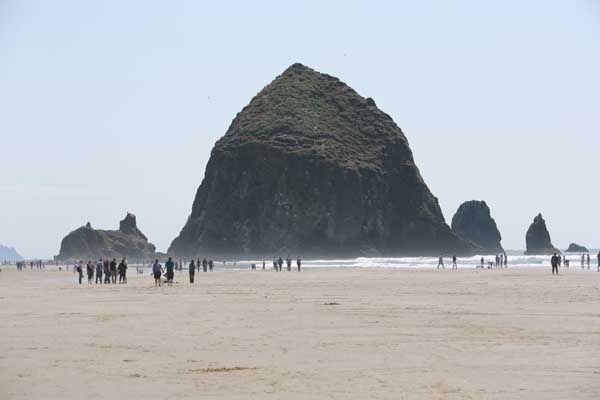 Haystack Rock at Cannon Beach