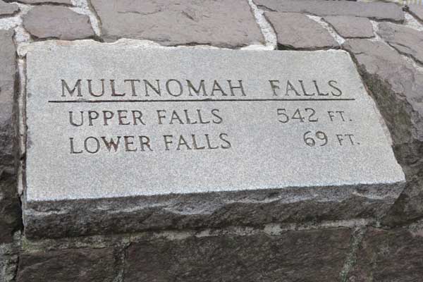 Multnomah Falls information