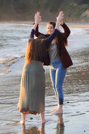 Beach photo shoot in Oregon copy righted 2019