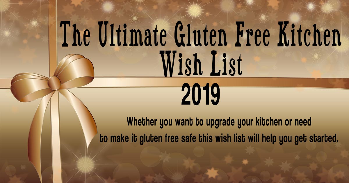 Having a safe gluten free kitchen is important for those who have to eat gl...