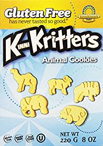 KinniKritters gluten free animal cookies