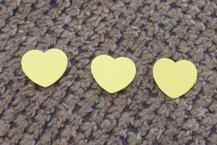 Hearts of love during quarantine- for bee and butterfly body